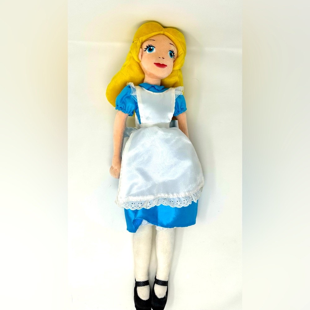 Disney Alice In Wonderland Alice Plush Doll 21”